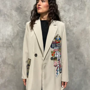 Blazer Patch Beige