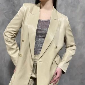 Blazer Doppiopetto Sabbia