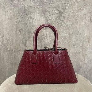 Borsa Intrecciata Vino