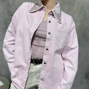 Camicia Denim Rosa