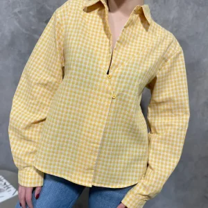 Camicia Check Gialla