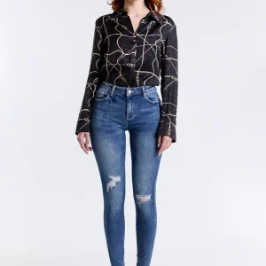 CAMICIA OVER LOGO CATENA