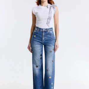 JEANS WIDE LEG FLAIR