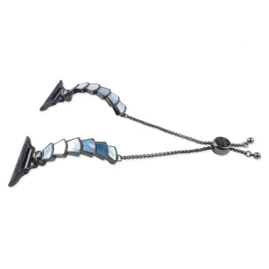 BLUE SCALES APPLE WATCH STRAP