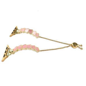 PINK SCALES APPLE WATCH STRAP