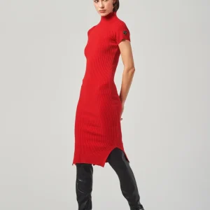 Abito Midi Aderente a Coste