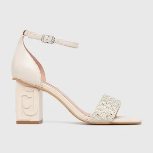 Liu Jo sandali in pelle VIOLET 07 burro