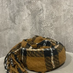 Sciarpa Check Camel